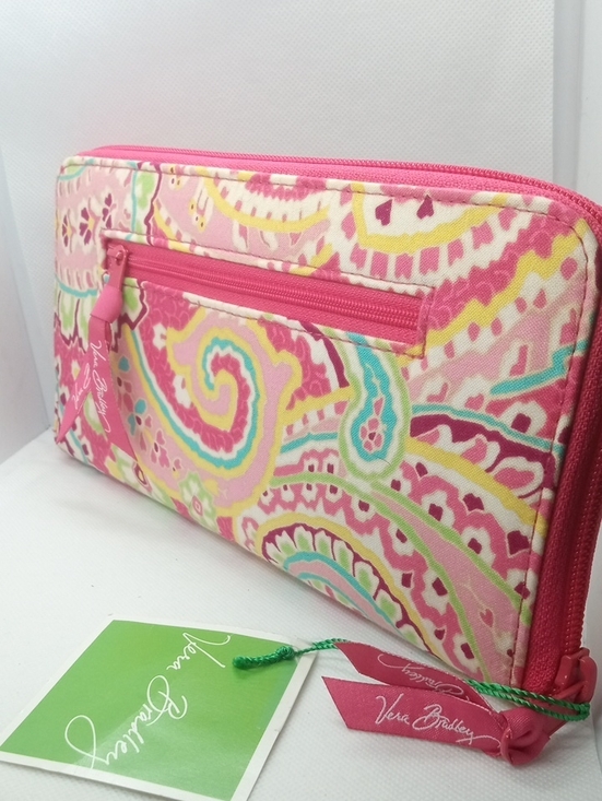 Vera Bradley Handbags - VERA BRADLEY LARGE ZIP AROUND WALLET